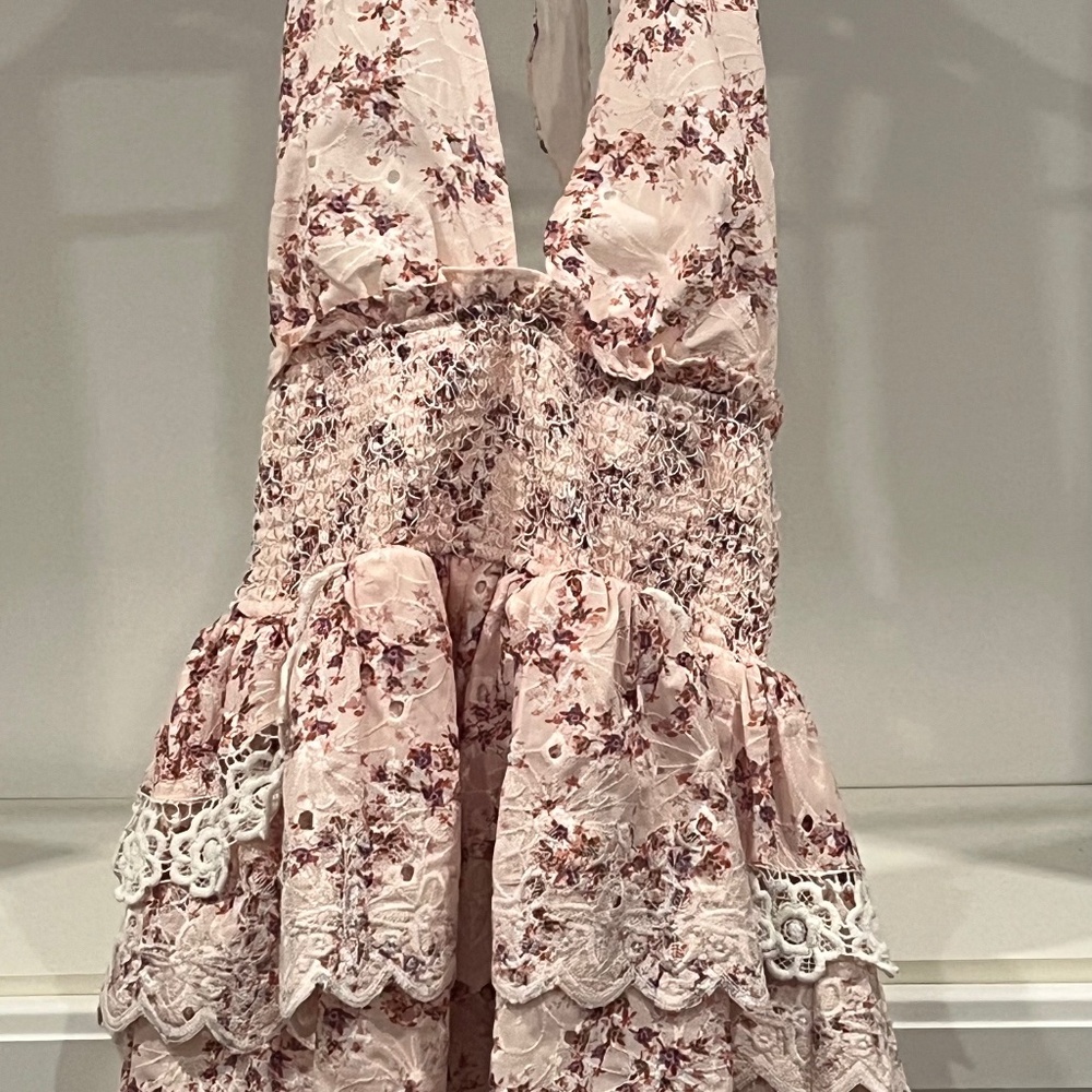 W.A.P.G Pink Halter dress